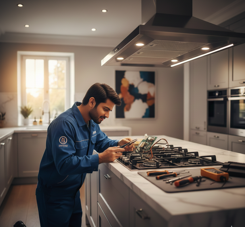 glen chimney, hob gas service jaipur